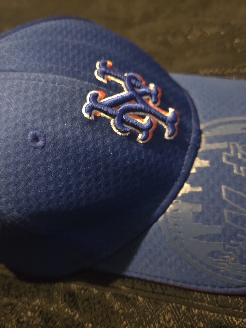 NY METS ,Blue Baseball Cap with Embroidered Logo